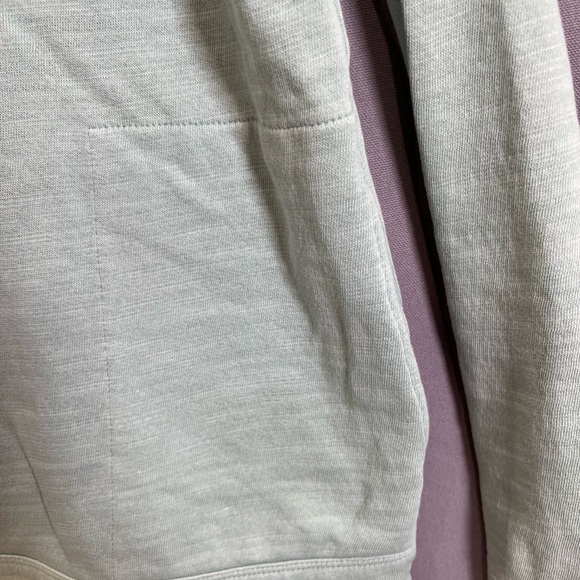 Pure Jill Organic women’s Cotton Sage Green Button Up Collared Shirt Jacket Sz M - Picture 7 of 9